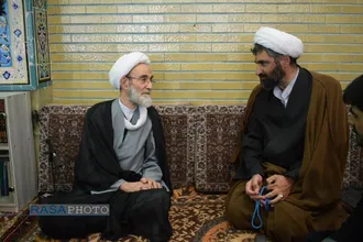دیدار مدیرعامل خبرگزاری رسا با آیت&zwnj;الله جواد باقری بنابی