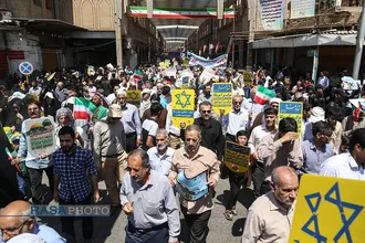 به سوی قدس | راهپیمایی روز جهانی قدس در اهواز