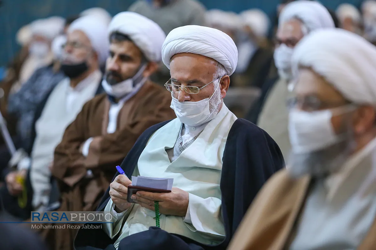 همایش اساتید سطوح عالی حوزه&zwnj;های علمیه قم با موضوع "جهاد تبیین"