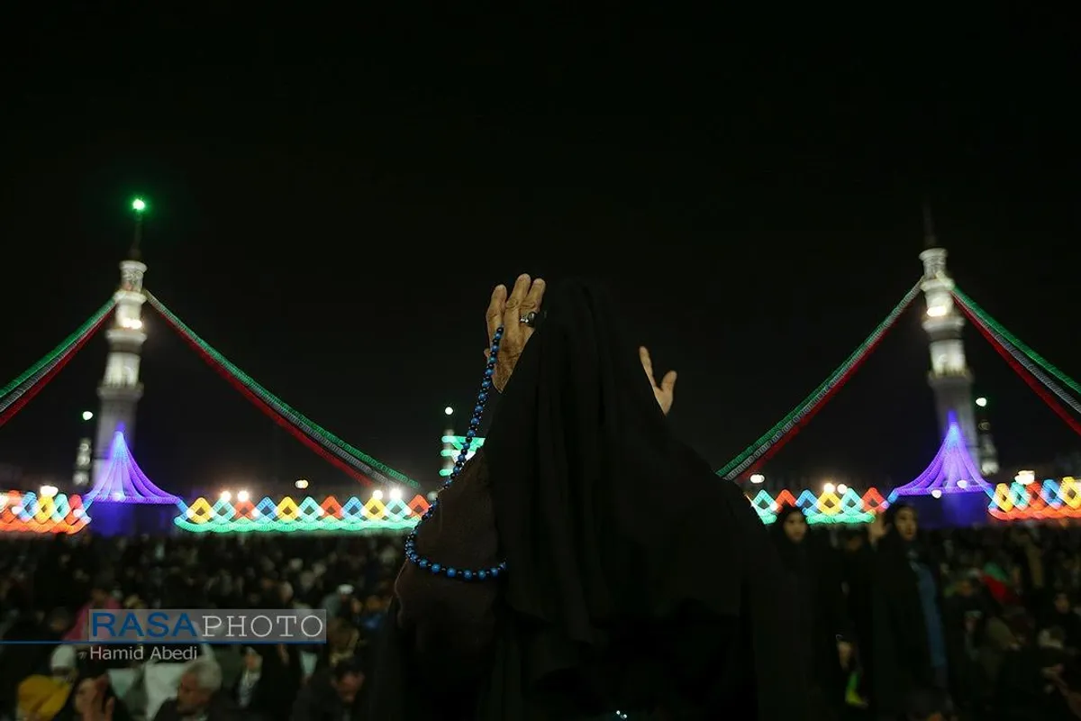 شب نیمه شعبان در مسجد مقدس جمکران