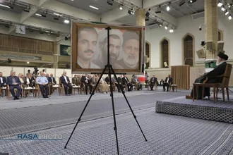 دیدار رئیس&zwnj; جمهور و اعضای هیئت دولت با رهبر معظم انقلاب