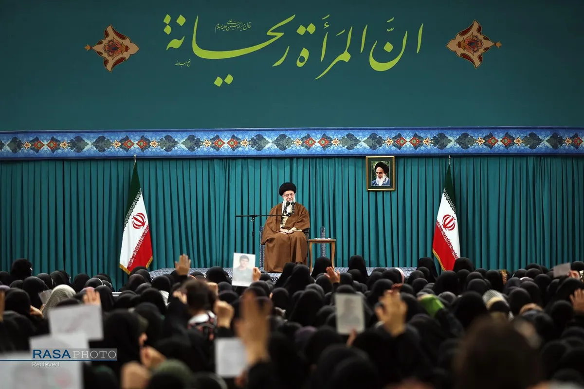 دیدار اقشار مختلف بانوان با مقام معظم رهبری