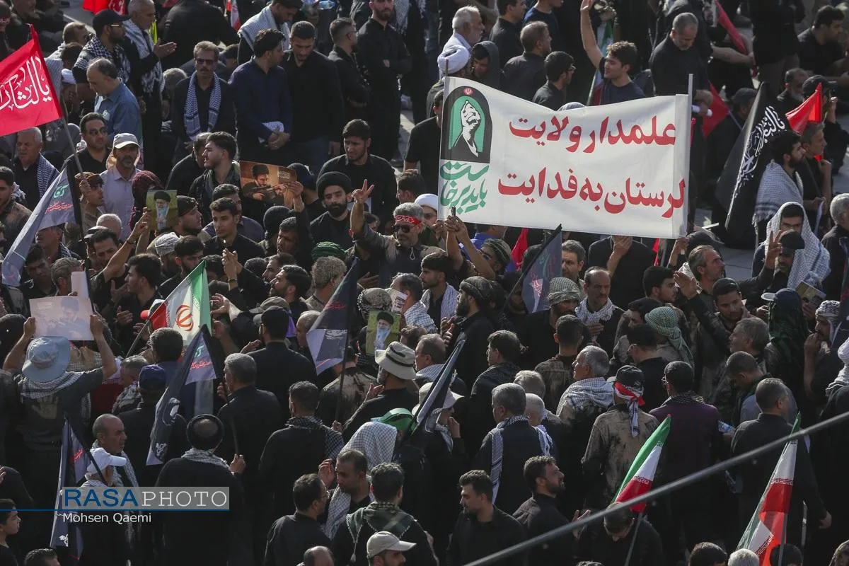 مراسم وداع بار رهبر شهید انقلاب