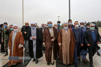 آیین تکریم و معارفه نماینده ولی فقیه در خراسان شمالی&lrm;