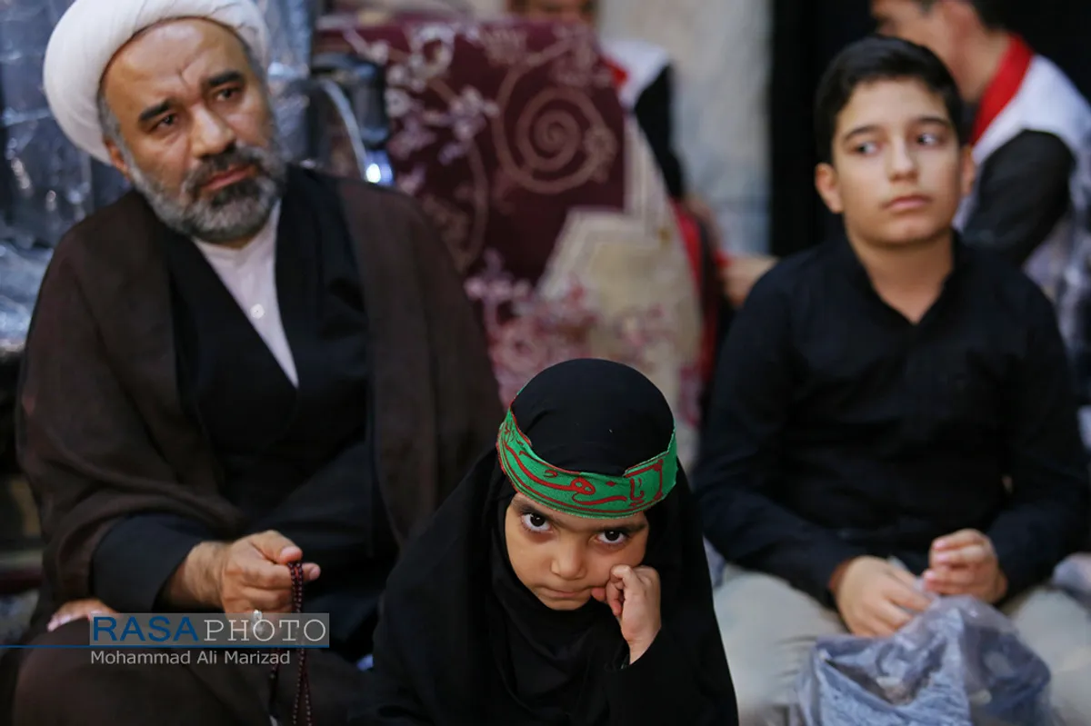 عزاداری هیئت رزمندگان اسلام در قم