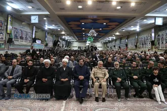 مراسم چهلم شهدای اقتدار و چهارمین یادواره شهدای جانباز استان قم