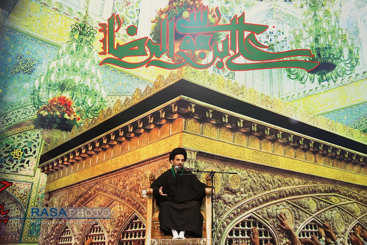 حجت الاسلام والمسلمسن ضیائی | مراسم عزاداری دهه سوم ماه سفر در حسینیه آیت الله شاهرودی در مشهد