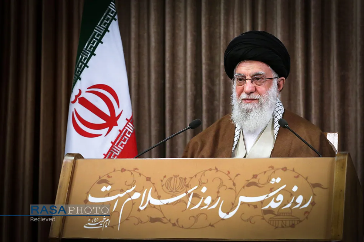 پخش زنده سخنان رهبر معظم انقلاب اسلامی به&zwnj;مناسبت روز جهانی قدس