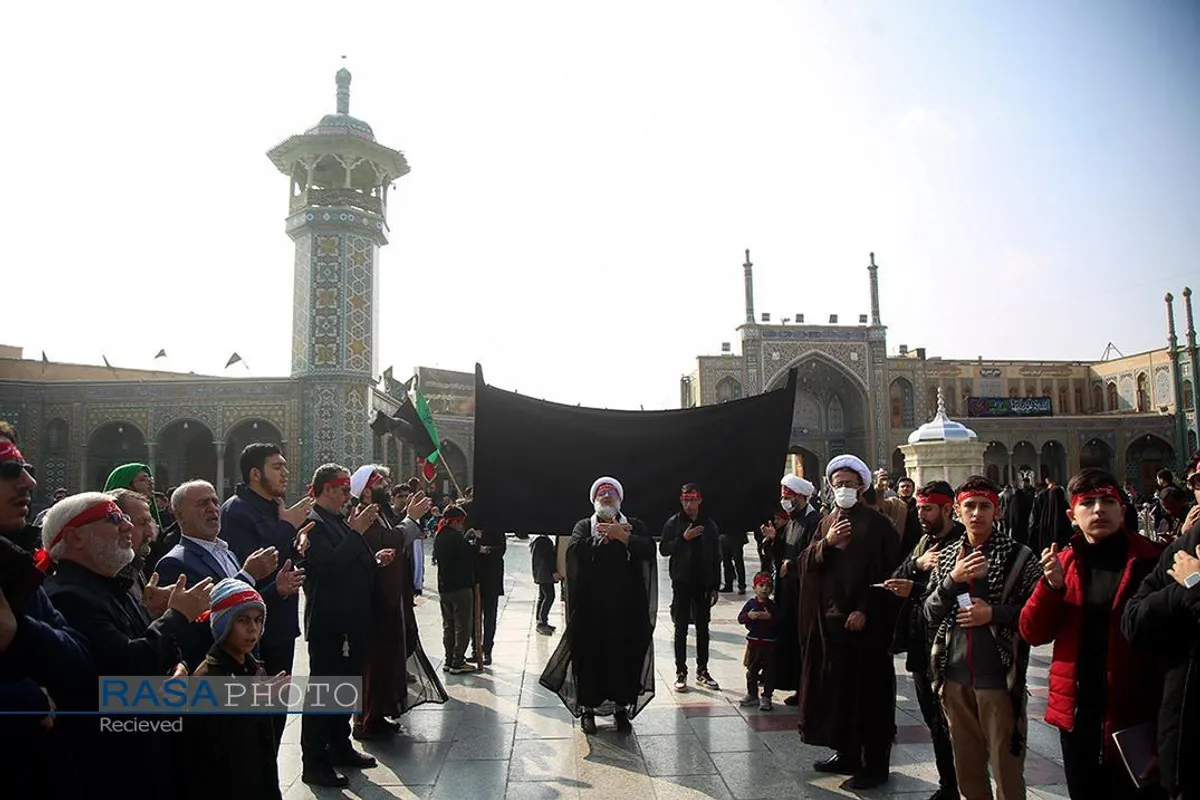 عزاداری روز شهادت حضرت صدیقه کبری (سلام&zwnj;الله&zwnj;علیها) در قم