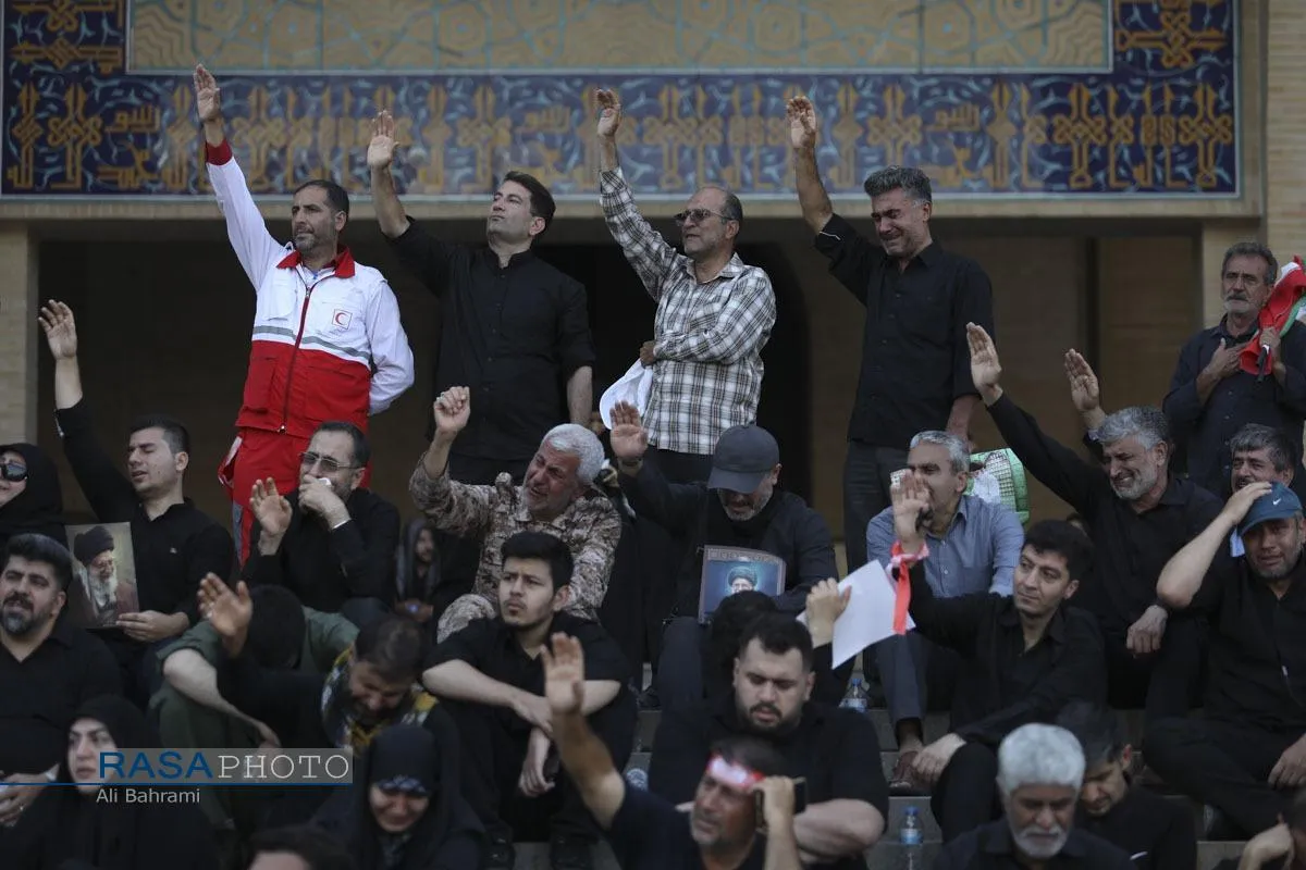 مراسم وداع با رهبر شهید انقلاب - ۲