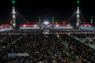 احیای شب ۲۱ ماه مبارک رمضان در مسجد مقدس جمکران
