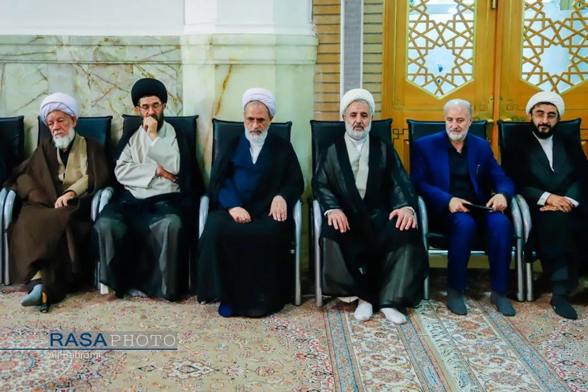 مراسم بزرگداشت شهدای اقتدار و چهلم شهدای روحانیت
