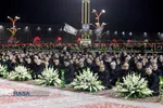 آیین خطبه&zwnj;خوانی شب شهادت امام رضا (ع) در حرم مطهر رضوی