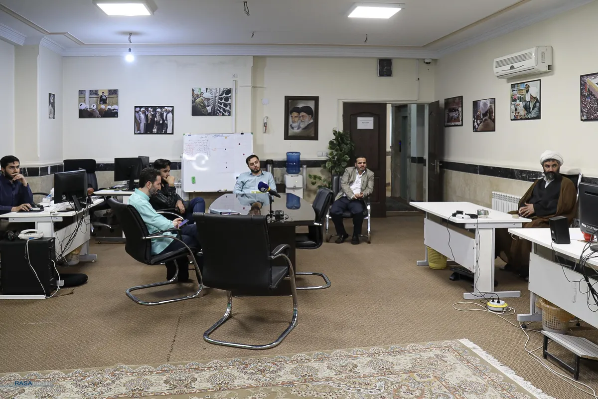 بازدید دانشجویان مدیریت رسانه دانشگاه باقرالعلوم (ع) از خبرگزاری رسا