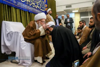 جشن روز نیمه شعبان و عمامه&zwnj;&zwnj;گذاری طلاب