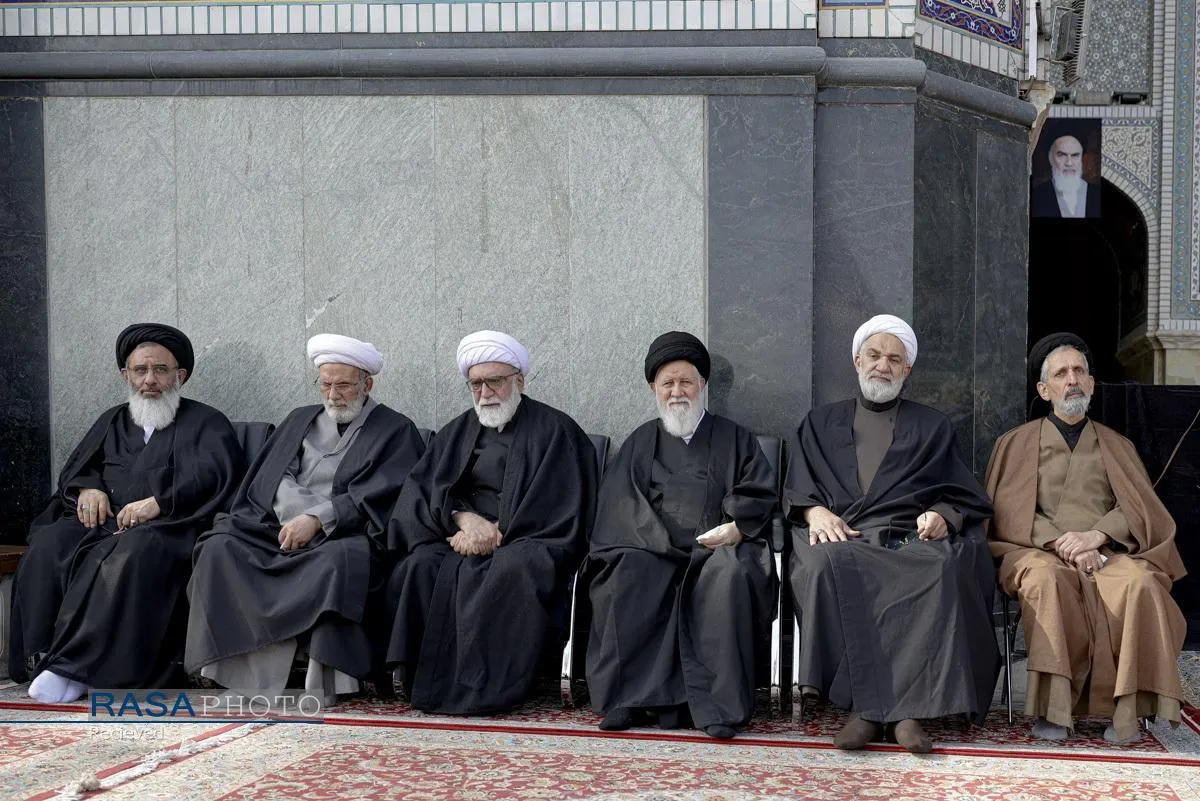مجلس عزای شهادت رهبر معظم انقلاب (ره) در حرم مطهر رضوی