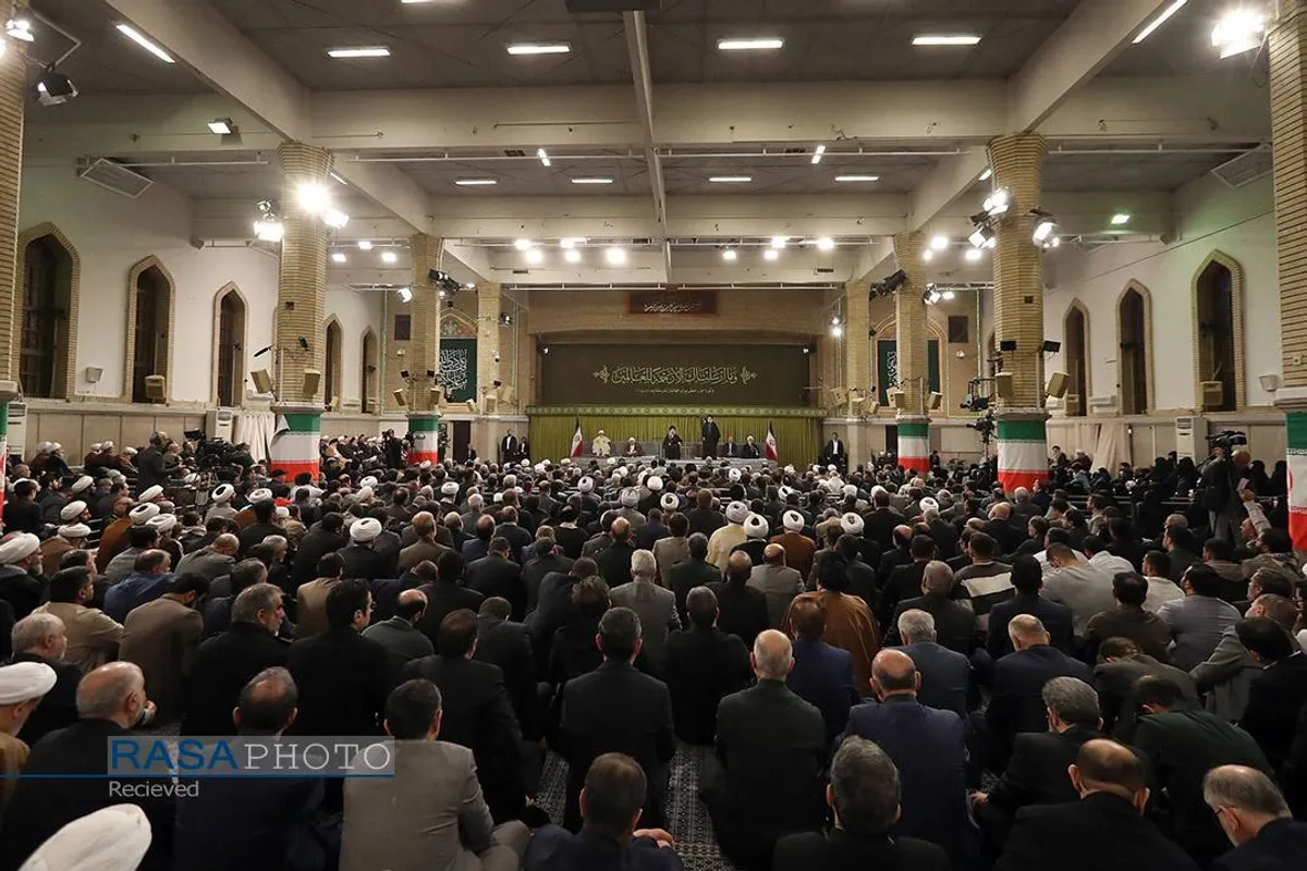 دیدار مسئولان نظام و سفرای کشورهای اسلامی با رهبر معظم انقلاب اسلامی