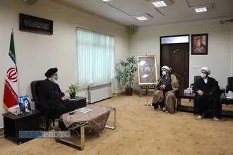 دیدار مدیر عامل خبرگزاری رسا با نماینده ولی&zwnj;فقیه در استان البرز