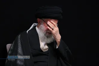 مراسم عزاداری روز اربعین هیئت&zwnj;های دانشجویی در حضور رهبر انقلاب