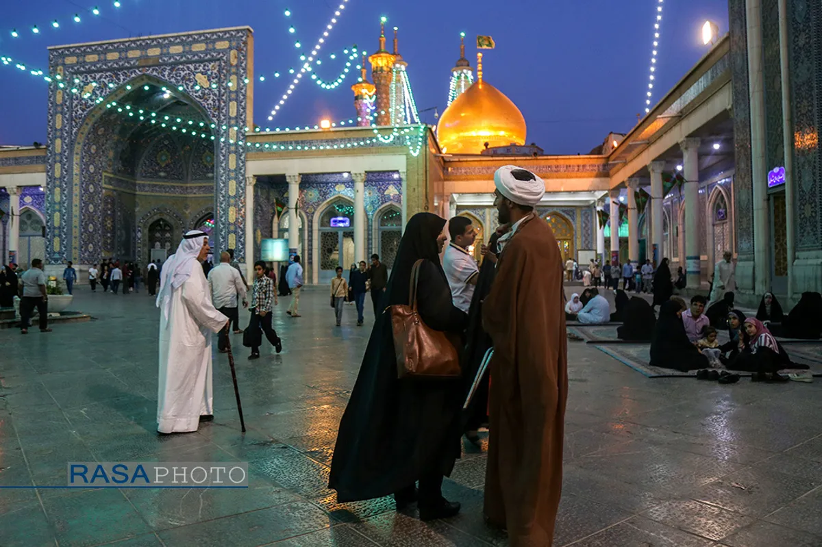 شهر مقدس قم در شب عید سعید غدیر