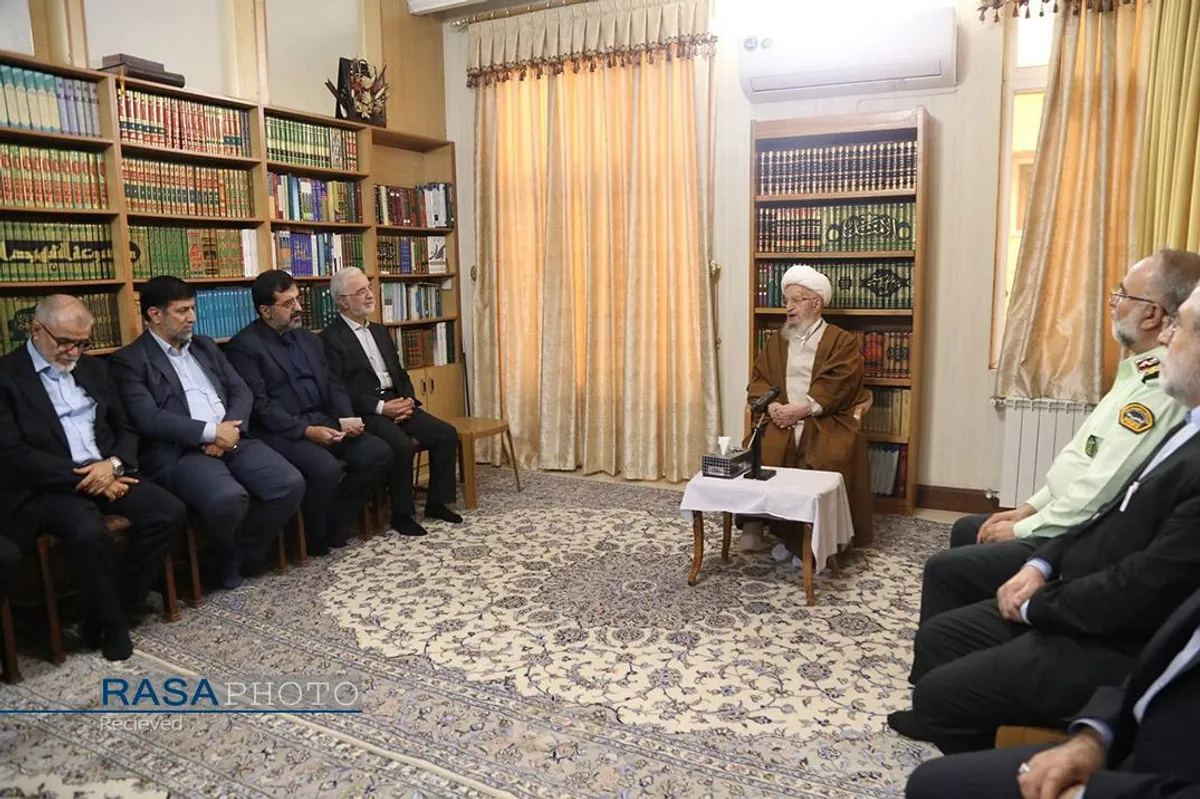 دیدار وزیر کشور با حضرات آیات نوری همدانی و سبحانی