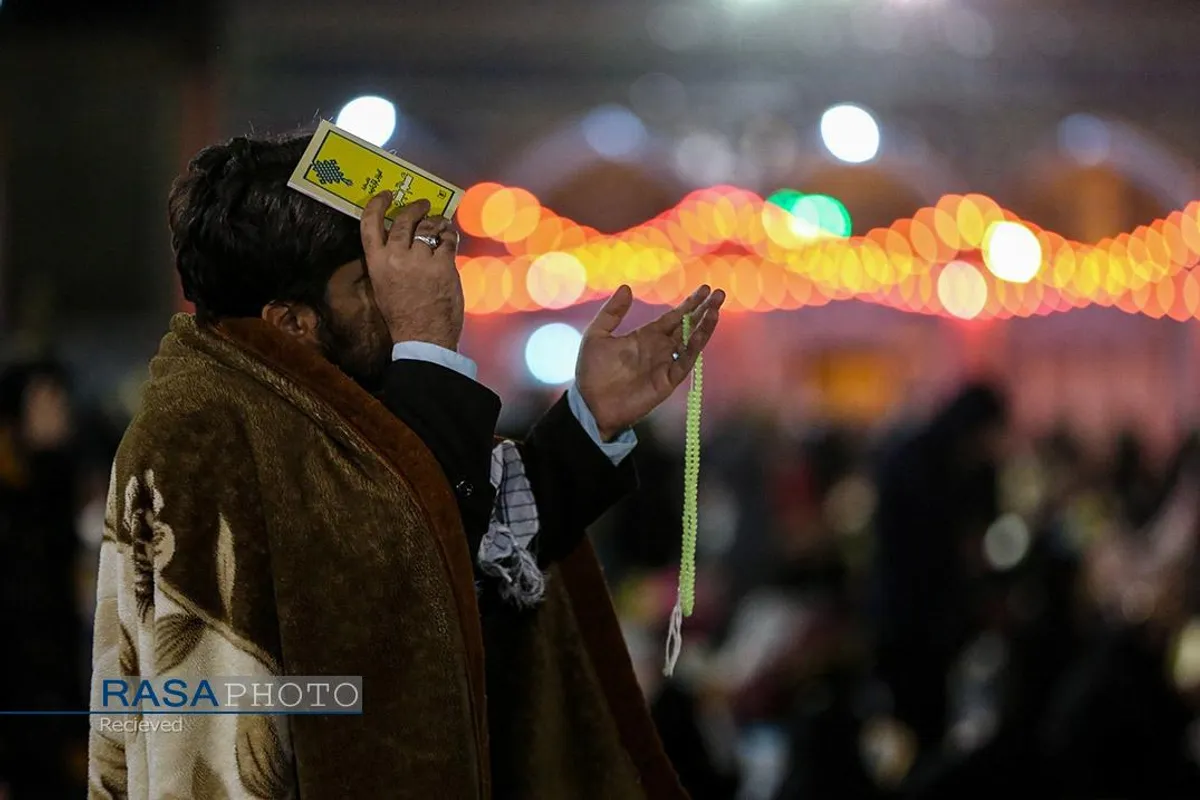 احیا شب ۲۳ ماه مبارک رمضان در مسجد مقدس جمکران