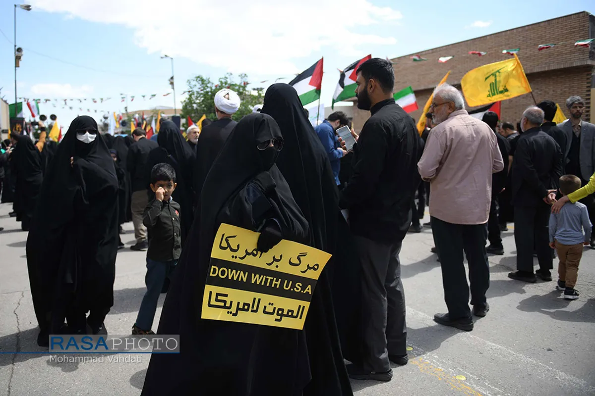 راهپیمایی روز جهانی قدس در قم