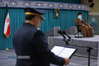 دیدار فرماندهان و کارکنان نیروی هوایی و پدافند هوایی ارتش با فرمانده کل قوا