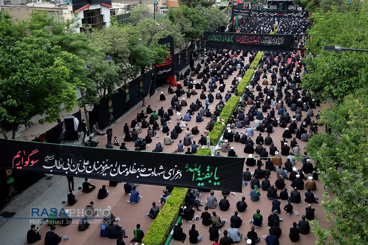 اجتماع بزرگ عزاداران علوی با سخنرانی آیت الله سیدان در مشهد