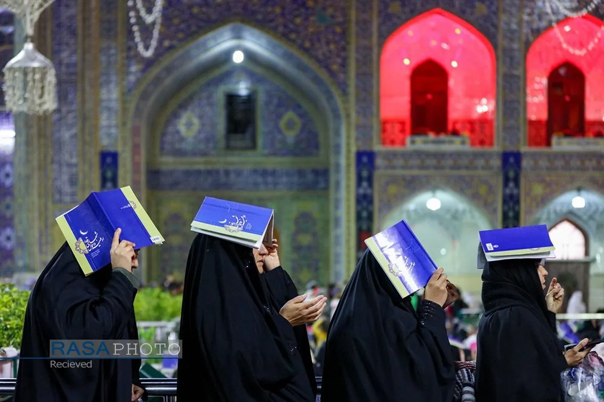 احیا شب ۲۳ ماه مبارک رمضان در حرم مطهر رضوی