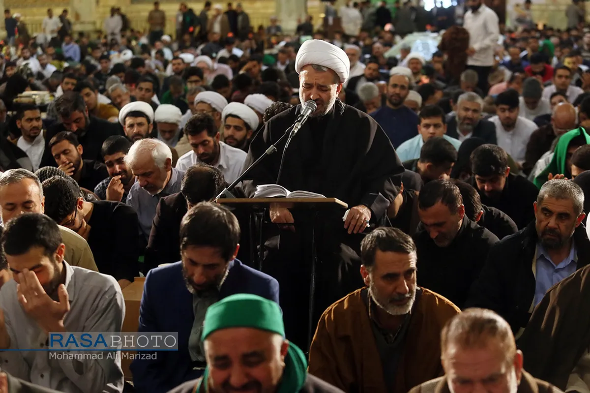 اعمال ام داود در مراسم معنوی اعتکاف | قم مسجد امام حسن عسکری