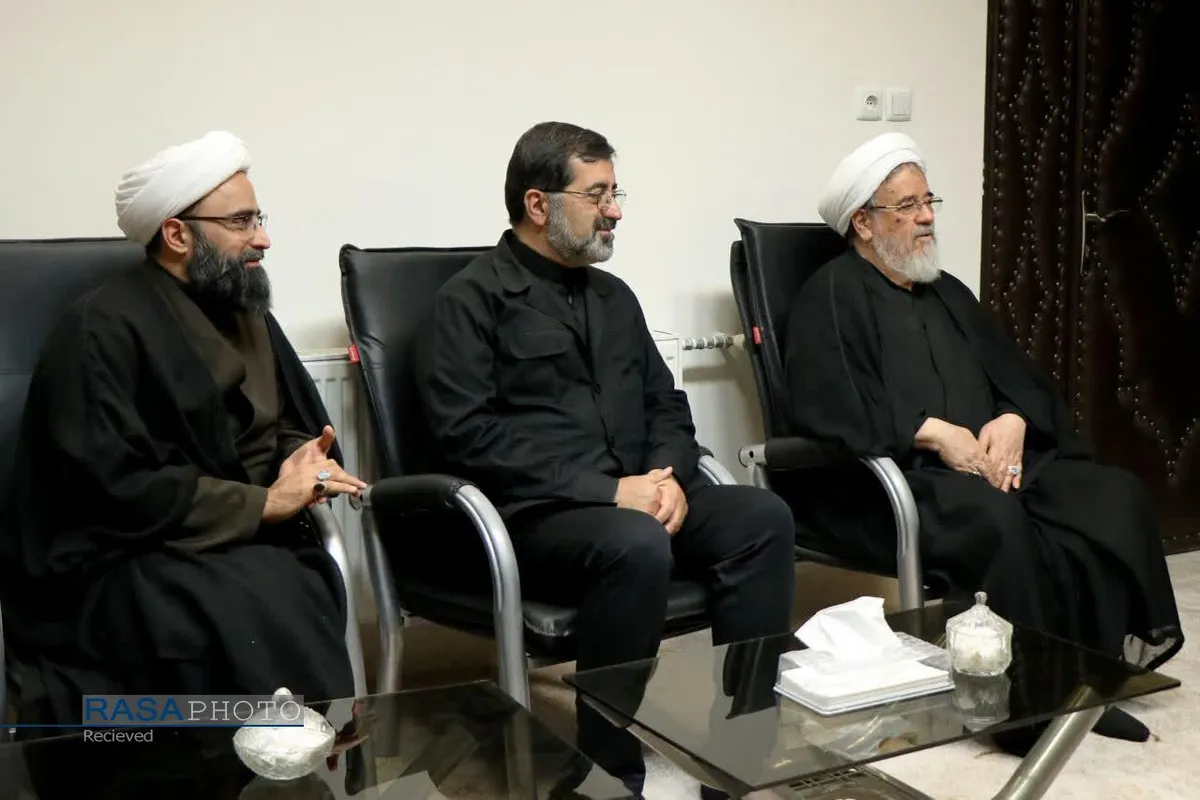 مراسم عزاداری تاسوعای حسینی در بیت حضرت آیت الله نوری همدانی