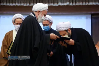 مراسم معارفه رییس جدید مؤسسه آموزشی و پژوهشی امام خمینی(ره)