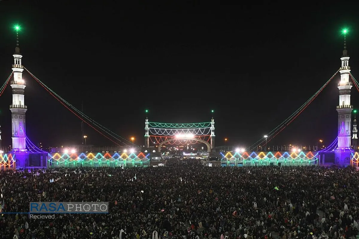 شب نیمه شعبان در مسجد مقدس جمکران