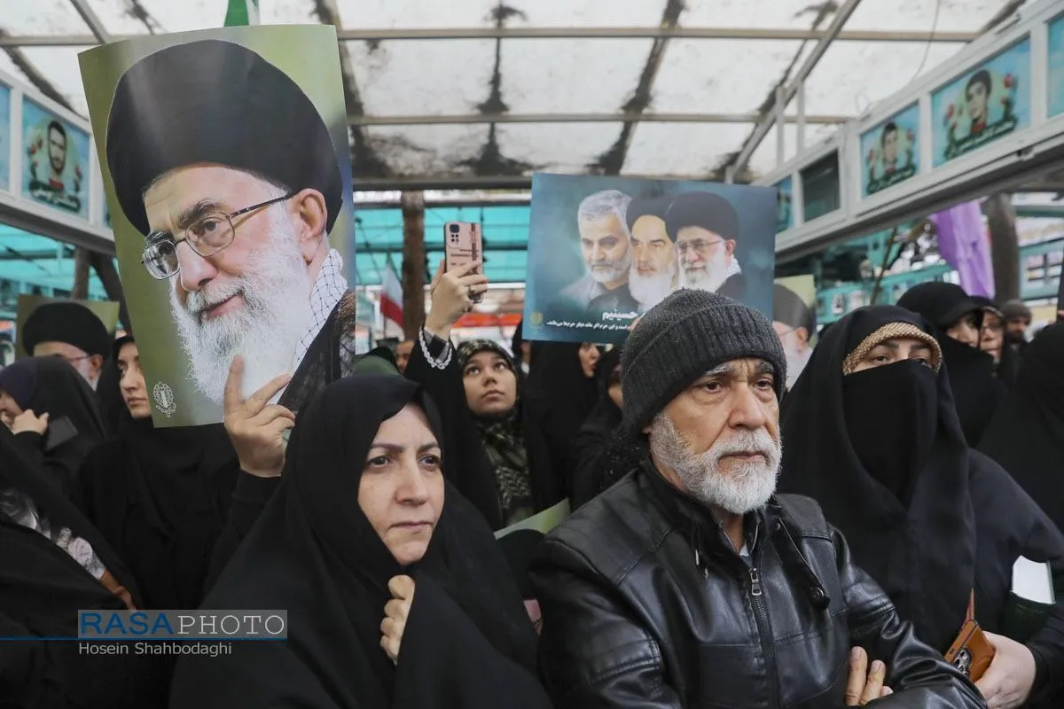 قیام مردم قم علیه اغتشاشگران