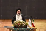 مراسم تکریم مدیر جامعة الزهرا