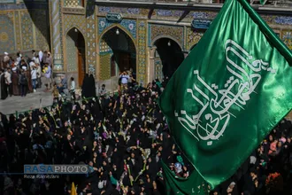 آیین ورود کاروان نمادین حضرت فاطمه معصومه (سلام الله علیها) به قم