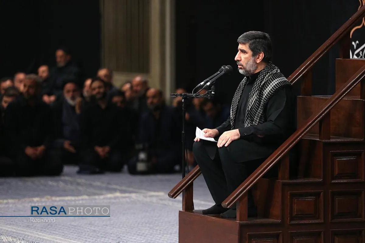 مراسم عزاداری شام غریبان حسینی (علیه&zwnj;السلام) در حسینیه امام خمینی (ره)