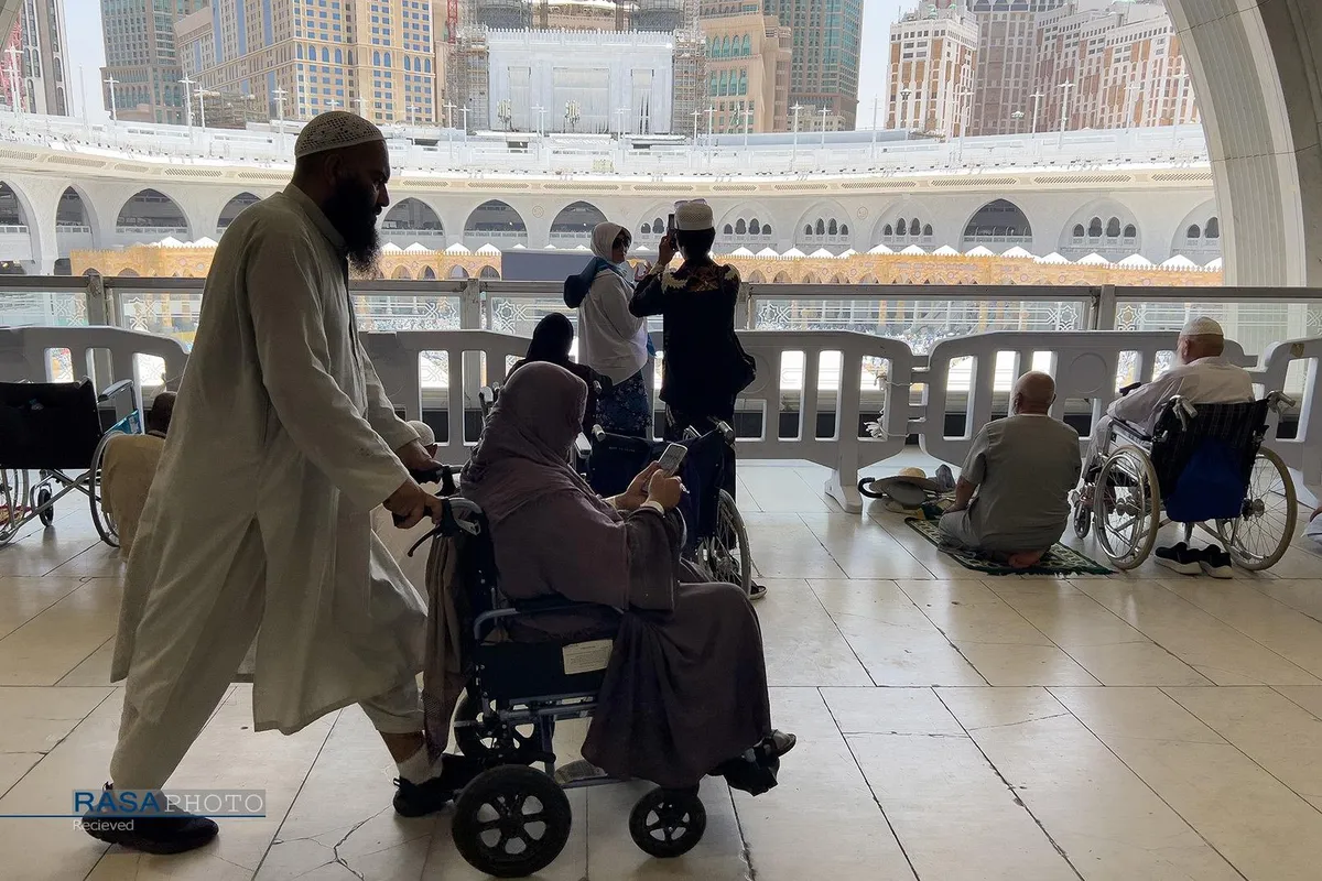 حال و هوای زائران بیت الله الحرام