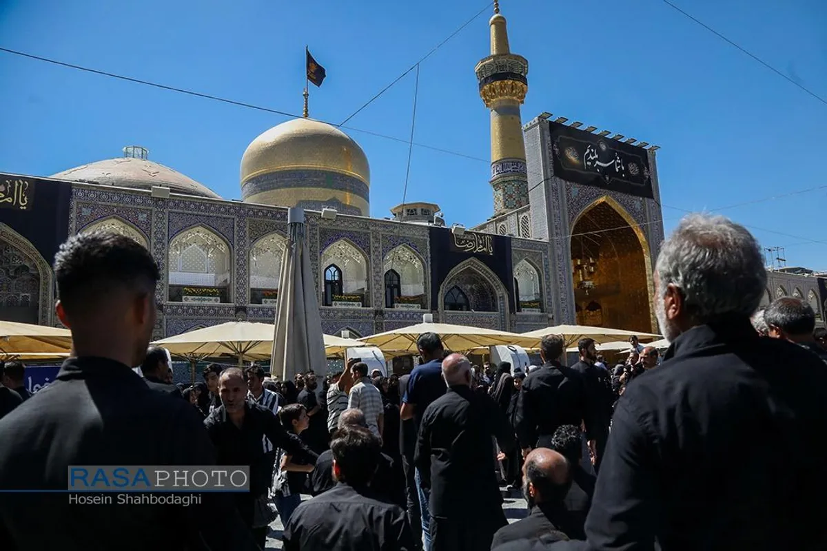 حرم حضرت امام علی بن موسی الرضا (علیه&zwnj;السلام) در روز شهادت