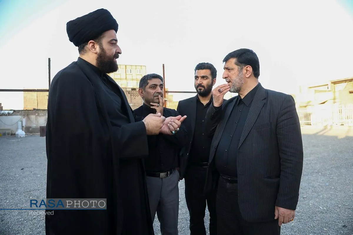 دسته عزاداری روز شهادت حضرت امام جواد الائمه (علیه&zwnj;السلام) با حضور ستاندار قم