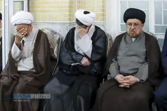 مراسم بزرگداشت شهدای عدالت و حجت الاسلام نیری در قم