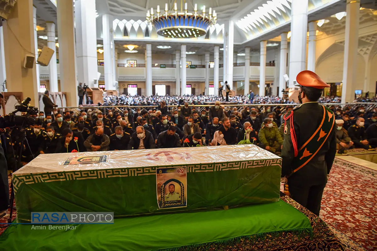 تشییع پیکر شهید علی&zwnj;اکبر رنجبر در شیراز&lrm;&lrm;