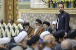 مراسم بزرگداشت چهلم شهیدان لاریجانی