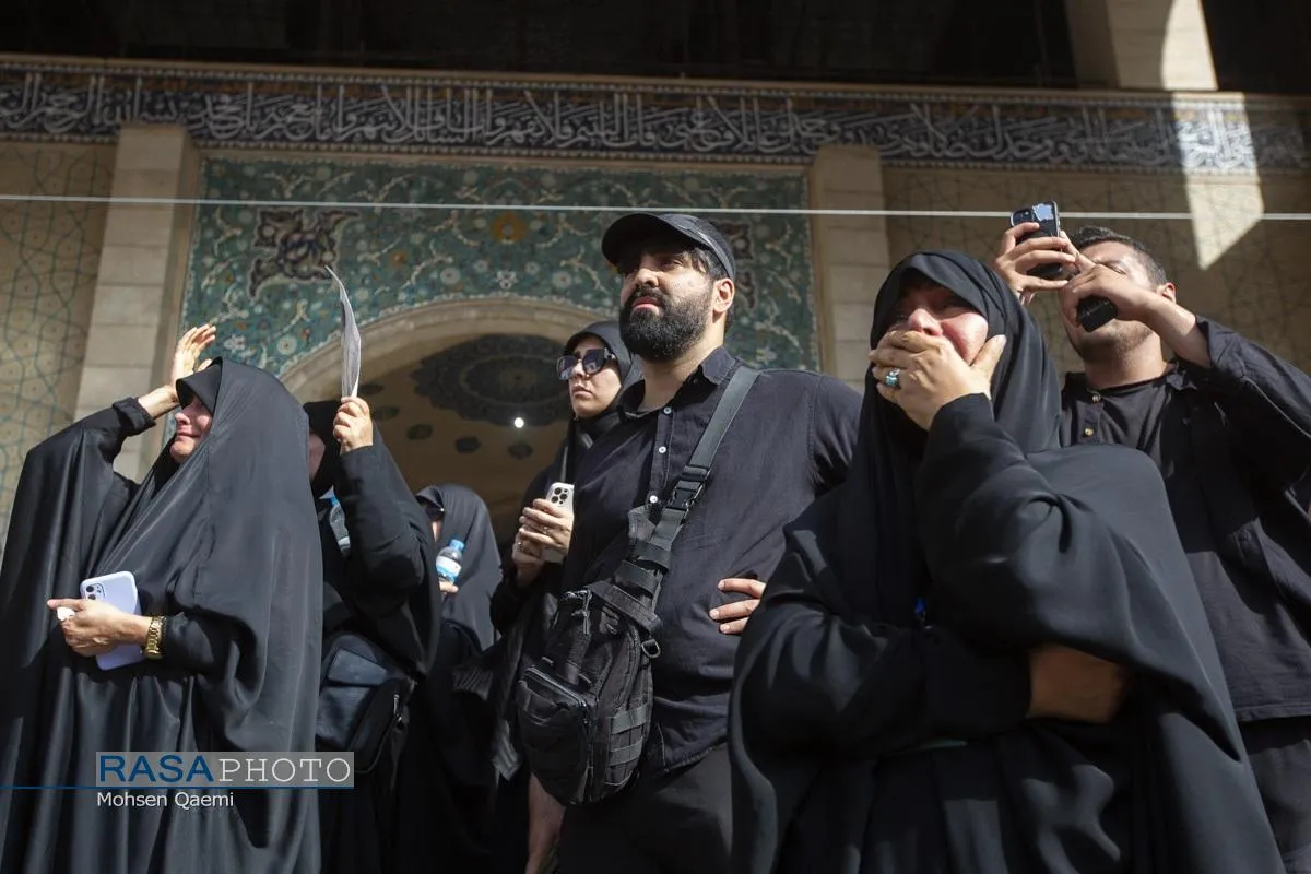 مراسم وداع بار رهبر شهید انقلاب