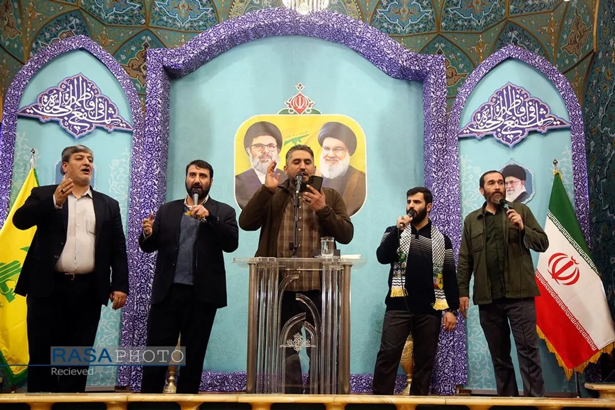 گرامیداشت فرماندهان شهید حزب&zwnj;الله در حرم بانوی کرامت