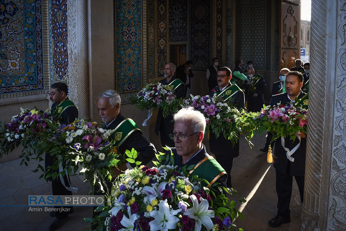 مراسم روز گرامیداشت حضرت احمد بن موسی الکاظم (ع) در شیراز&lrm;