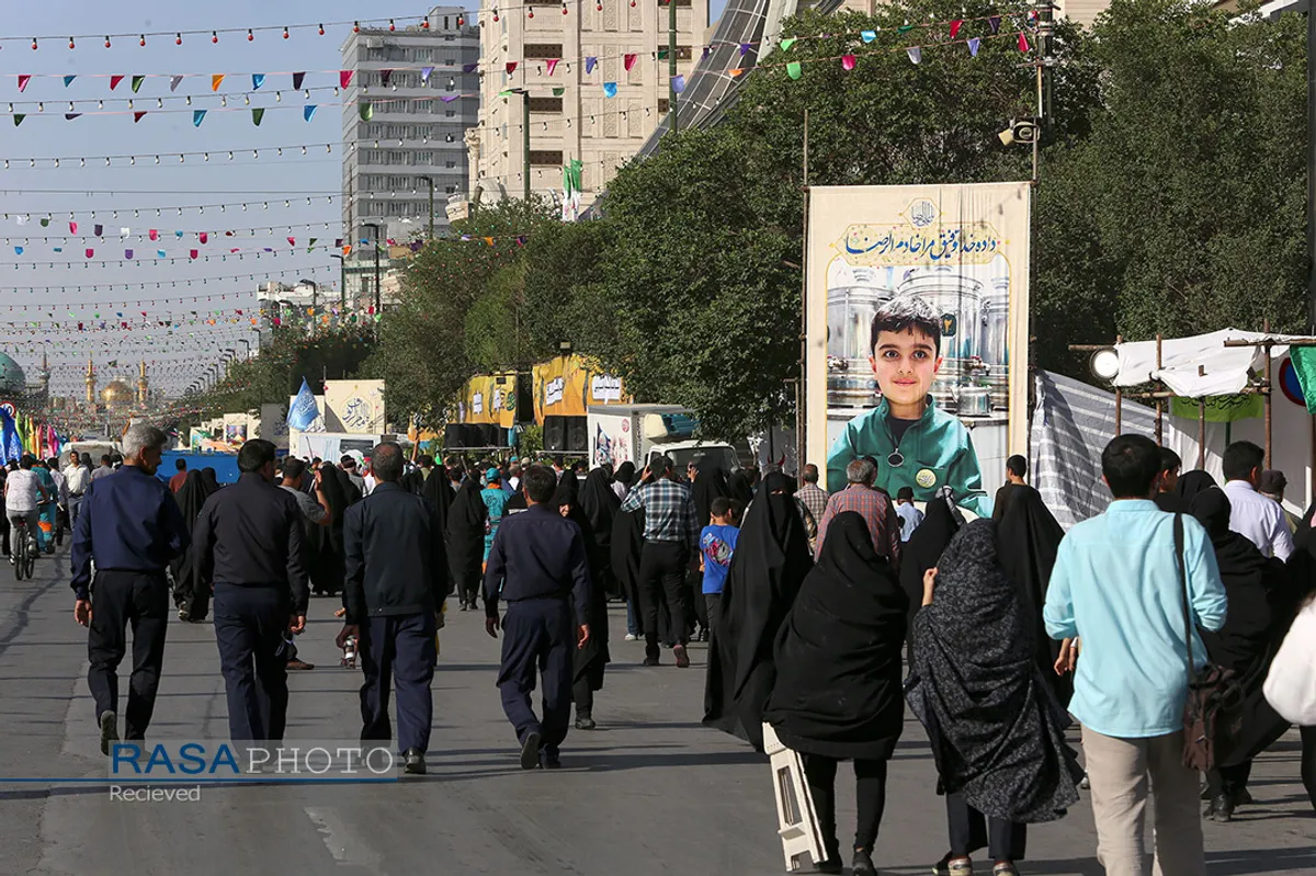 جشن بزرگ امام رضایی&zwnj;ها در مشهد مقدس