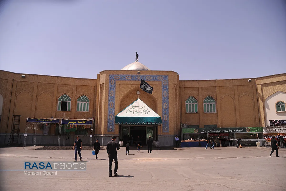مراسم عزاداری هیئت کف العباس (ع) قم