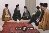لحظاتی از دیدار آیات عظام سیستانی و حکیم